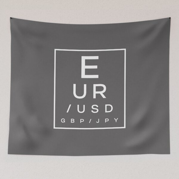 Item preview, Forex - Currency Eye Test Chart designed and sold by investortees.