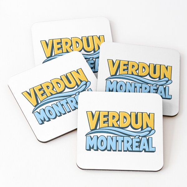 Item preview, Montreal Verdun: Golden Letters and Blue Waves designed and sold by Fenay Designs.