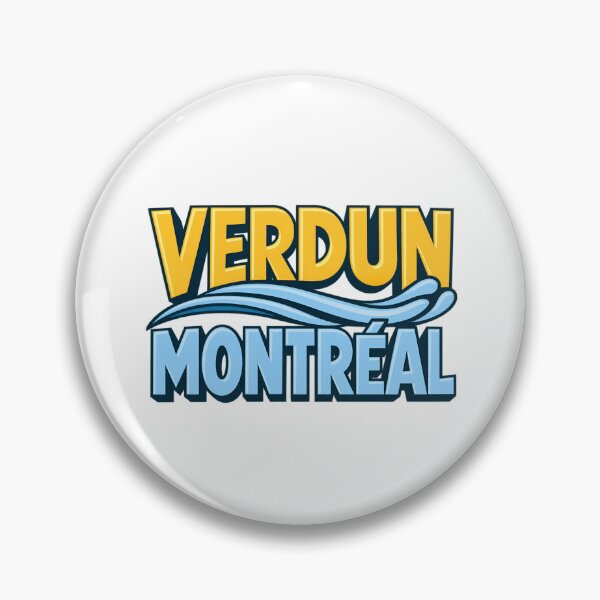 Item preview, Montreal Verdun: Golden Letters and Blue Waves designed and sold by Fenay Designs.