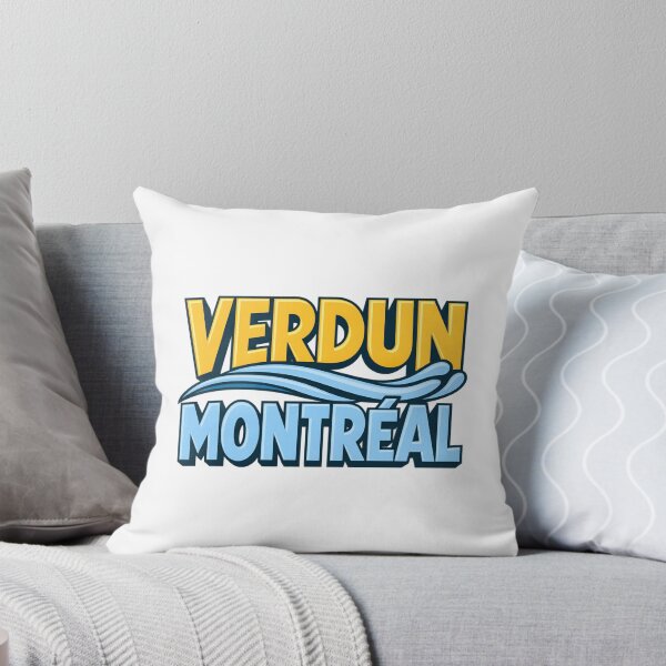 Item preview, Montreal Verdun: Golden Letters and Blue Waves designed and sold by Fenay Designs.