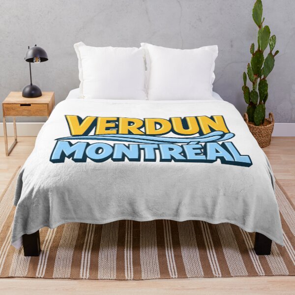 Item preview, Montreal Verdun: Golden Letters and Blue Waves designed and sold by Fenay Designs.