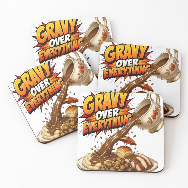 Item preview, Gravy Over Everything – Thanksgiving Dinner designed and sold by LiviuGligoros.