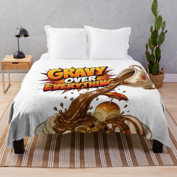 Item preview, Gravy Over Everything – Thanksgiving Dinner designed and sold by LiviuGligoros.