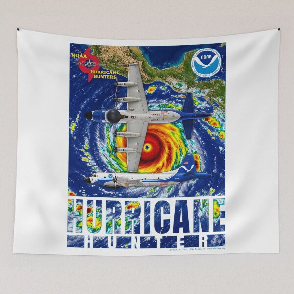 Item preview, NOAA WP-3D Hurricane Hunter – Storm Chasers designed and sold by ASX Research Merch.