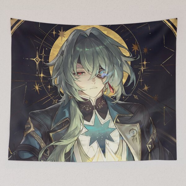Item preview, Anaxa Honkai Star Rail Golden Cosmic Halo designed and sold by reinazenka.