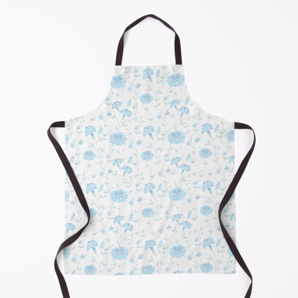 Artikelvorschau, Blumenfelder mit blauen Nelken entworfen und verkauft von Quiet Waters Design.