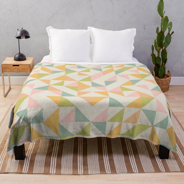Item preview, Pastel Modern Geometric Pattern designed and sold by Kelly Dietrich Mandalas & Colorful Patterns.