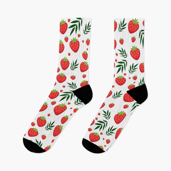 Item preview, Copy of Cute Strawberry Tropical Fruit & Green Leaves designed and sold by Shakira & Sahir Press Alliance.