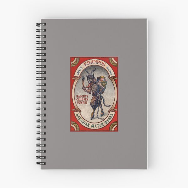 Item preview, Krampus Safety Matches Vintage Label-75 designed and sold by elissaoree.