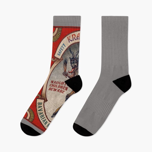 Item preview, Krampus Safety Matches Vintage Label-75 designed and sold by elissaoree.