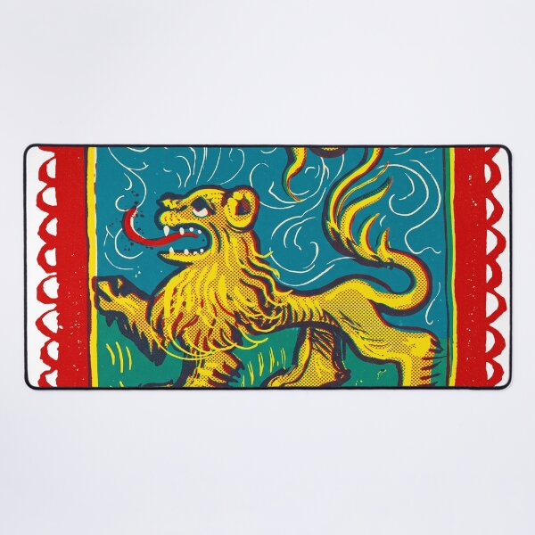 Item preview, Leo Zodiac Medieval Rampant Lion designed and sold by Fani*.