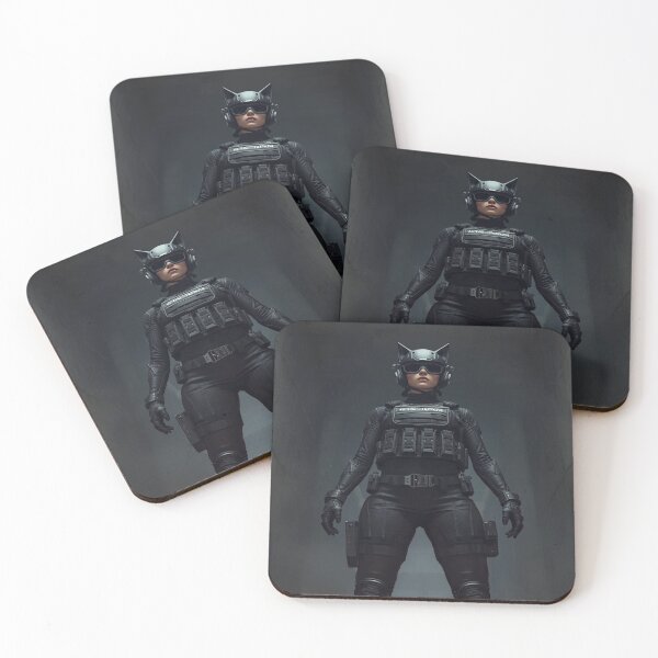 Item preview, Catwoman Tactical Combat Soldier Art designed and sold by JMAVILA ART.