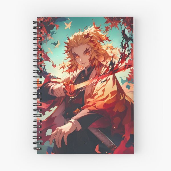 Item preview, Kyojuro Rengoku Demon Slayer Maple Flame Focus designed and sold by reinazenka.