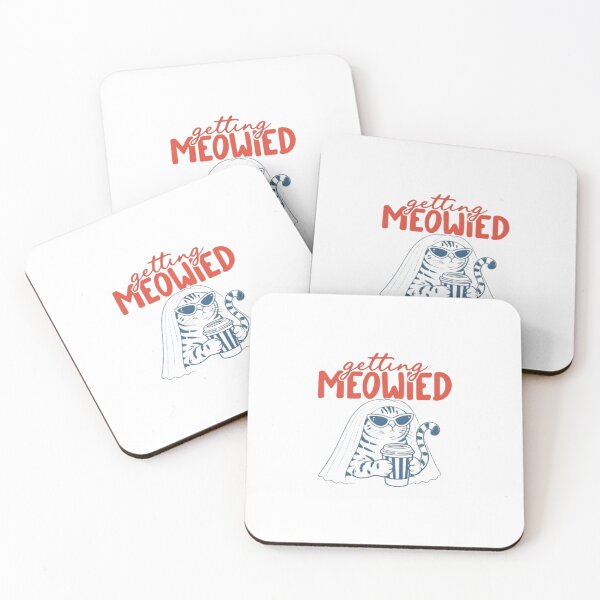 Item preview, Getting Meowied Bride Cat with Coffee designed and sold by Linhvocraig.