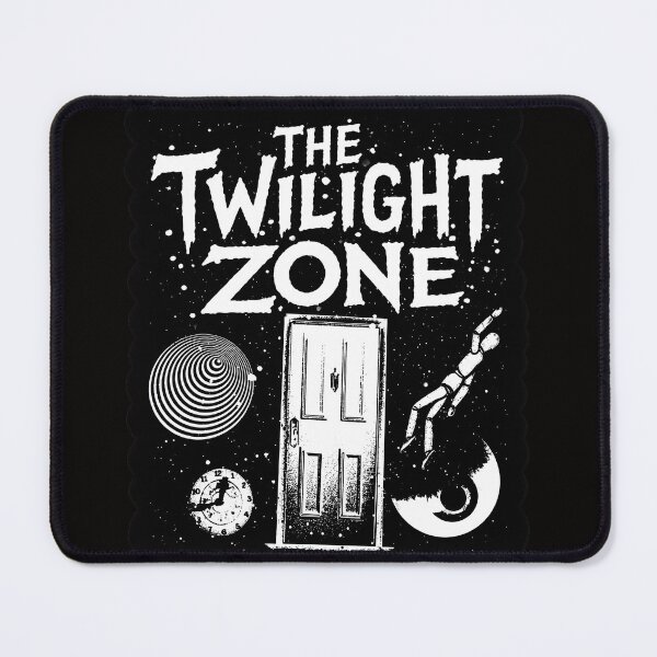 Item preview, The Twilight Zone Mystery Door Retro Sci-Fi Art designed and sold by Gamaza-Eggs.