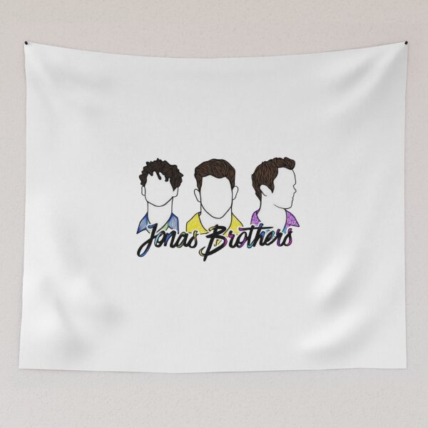 Item preview,  Jonas Brothers Minimalist Silhouette Band Logo Tee designed and sold by Linhvocraig.