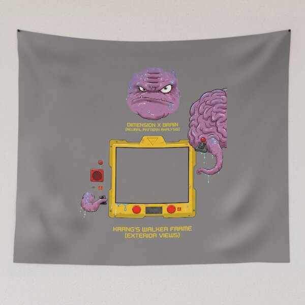 Item preview, Krang Inside Android Body Screen View-54 designed and sold by elissaoree.