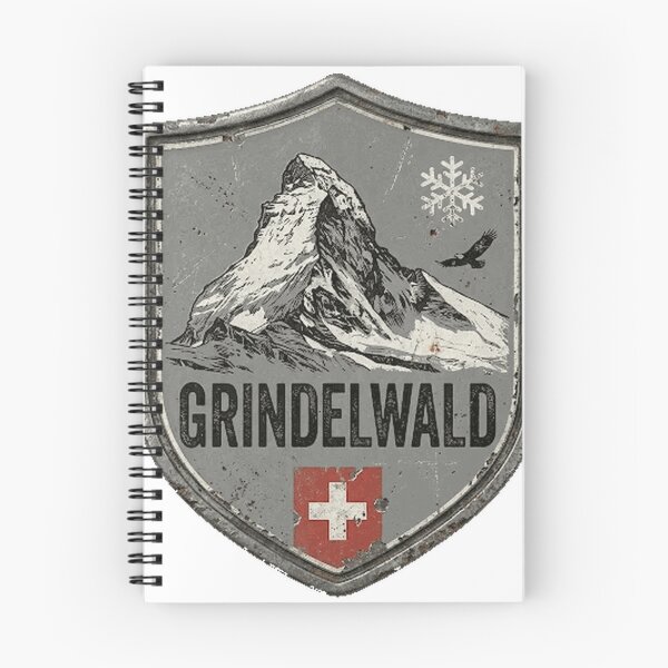 Item preview, Grindelwald Mountain Switzerland Emblem Classic T-Shirt designed and sold by Stickerbynp1.