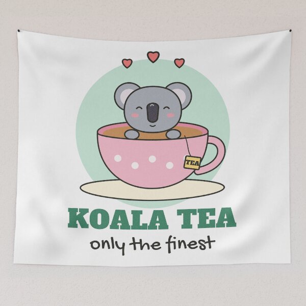 Item preview, Koala Tea Cute Koala in a Teacup Pun designed and sold by somebasic.