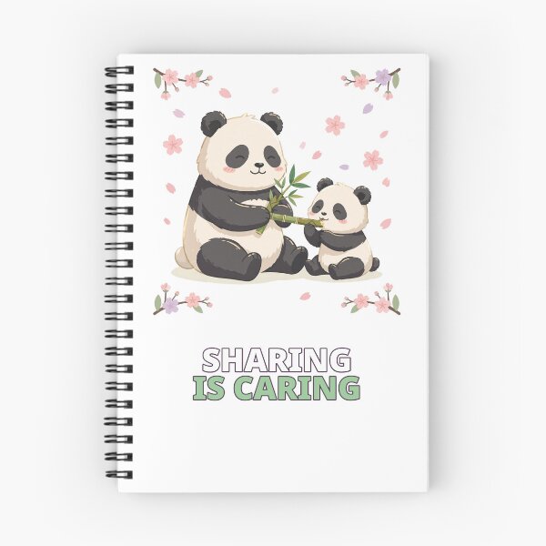 Item preview, Sharing Is Caring Panda Mama Cub Mothers Day designed and sold by ThreeFlyingAces.
