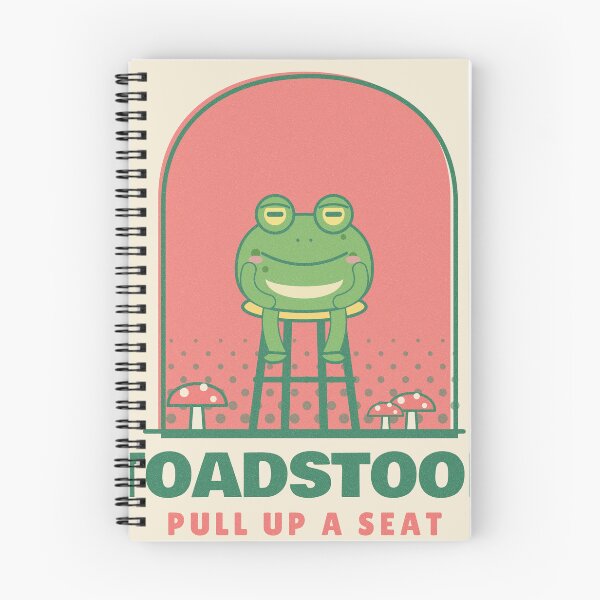 Item preview, Toadstool Funny Toad on a Stool Pun designed and sold by somebasic.