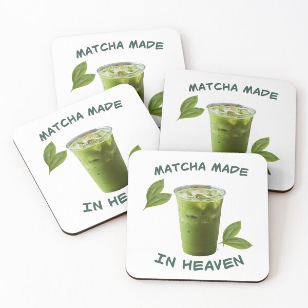 Item preview, Matcha Made In Heaven Cute Iced Tea  designed and sold by SoukaArtStore.