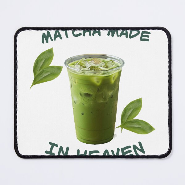 Item preview, Matcha Made In Heaven Cute Iced Tea  designed and sold by SoukaArtStore.