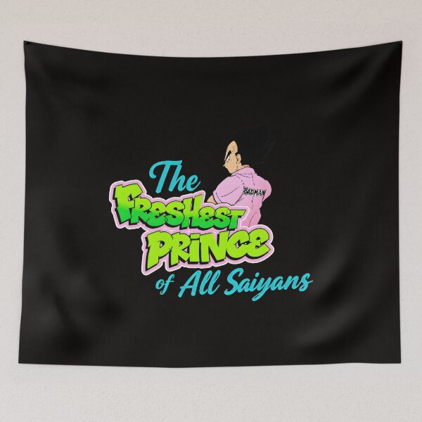 Item preview, Fresh Saiyan Prince of Bel-Air Parody designed and sold by Sadeetfel.