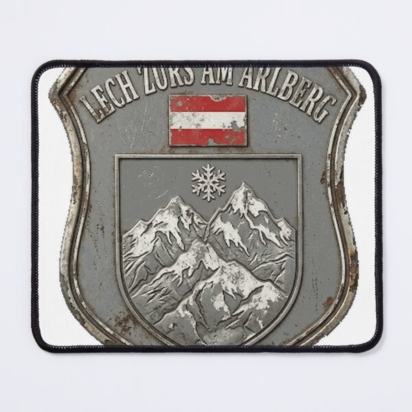 Item preview, Lech Zurs Mountain Austria Emblem Classic T-Shirt designed and sold by Fr0y000.