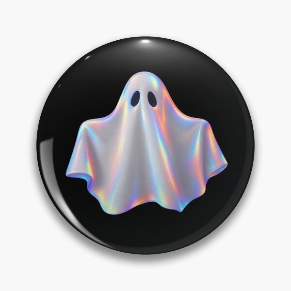 Item preview, Holographic Ghost Halloween Design designed and sold by anak-ilustra.