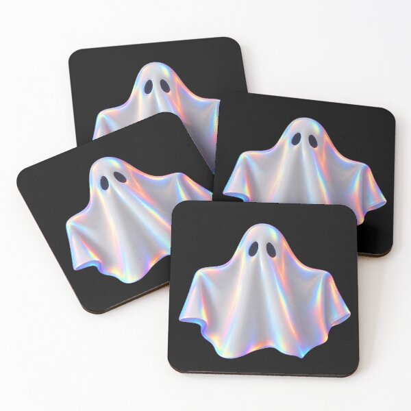 Item preview, Holographic Ghost Halloween Design designed and sold by anak-ilustra.