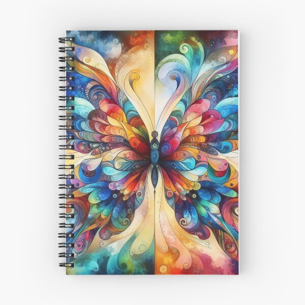 Item preview, colorful butterfly designed and sold by CoolMoonMischief.