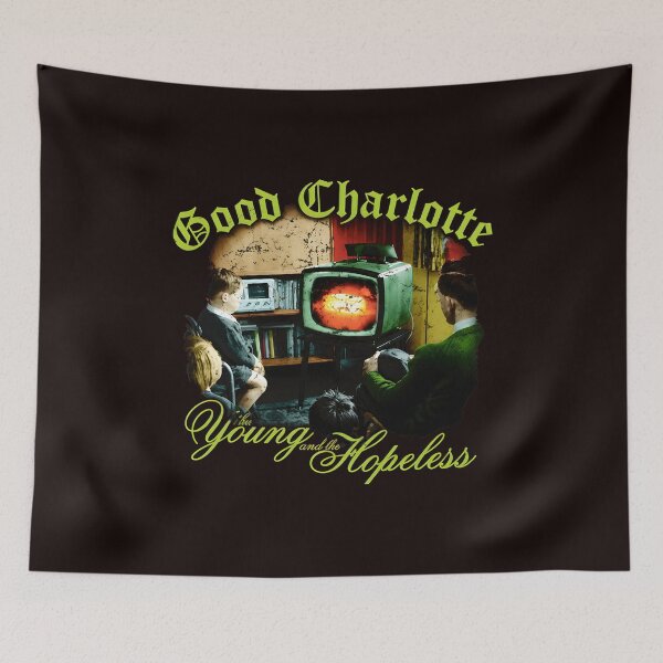 Item preview, Good Charlotte The Young and the Hopeless Retro TV designed and sold by Mawntsni.