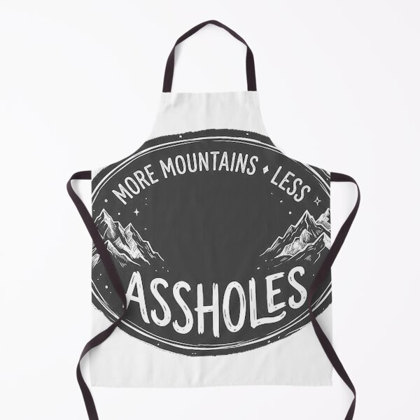 Item preview, More mountains less assholes Classic T-Shirt designed and sold by all-shp.