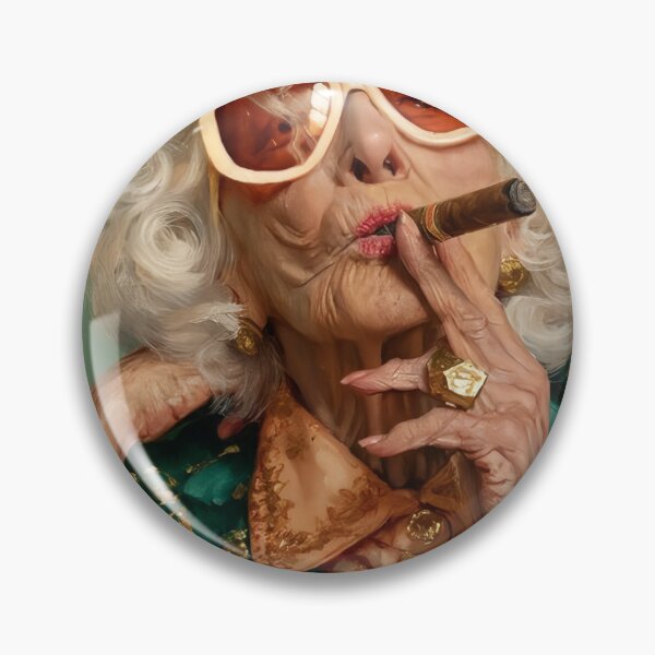 Item preview, Cigar Smoking Woman designed and sold by Charlottefaa.