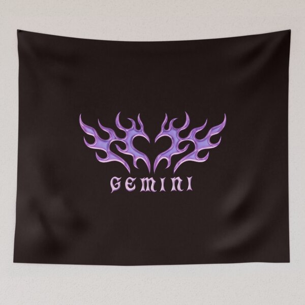 Item preview, Gemini Flame Heart Gothic  designed and sold by ThresholdBlue.