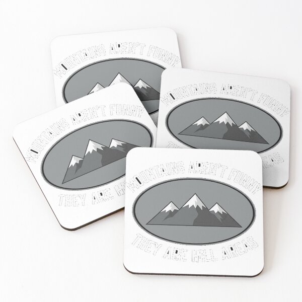 Item preview, Mountains aren't funny Classic T-Shirt designed and sold by gidget-gadget.