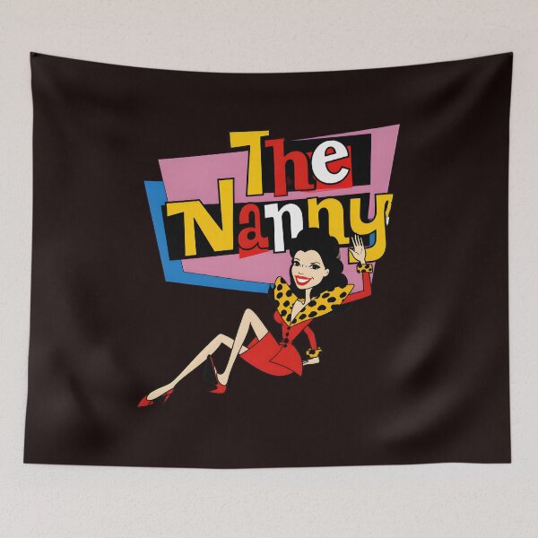 Item preview, Retro The Nanny Character Art designed and sold by ThresholdBlue.