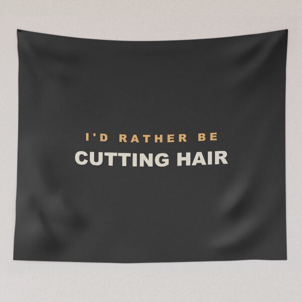 Item preview, I'd Rather Be Cutting Hair - Hairstylist designed and sold by RetroThreadWorks.