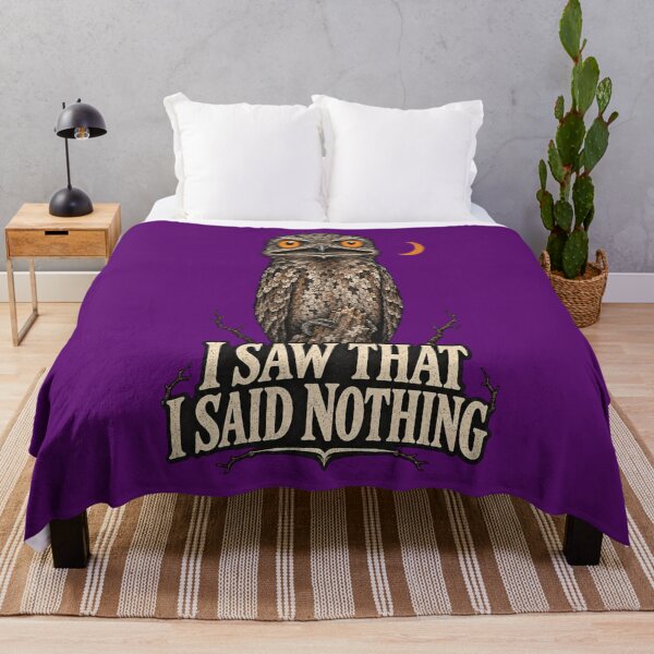Item preview, Great Potoo Shirt - I Saw That I Said Nothing - Funny Halloween Bird Tee - Gothic Nocturnal Nightjar Apparel designed and sold by Max Store.