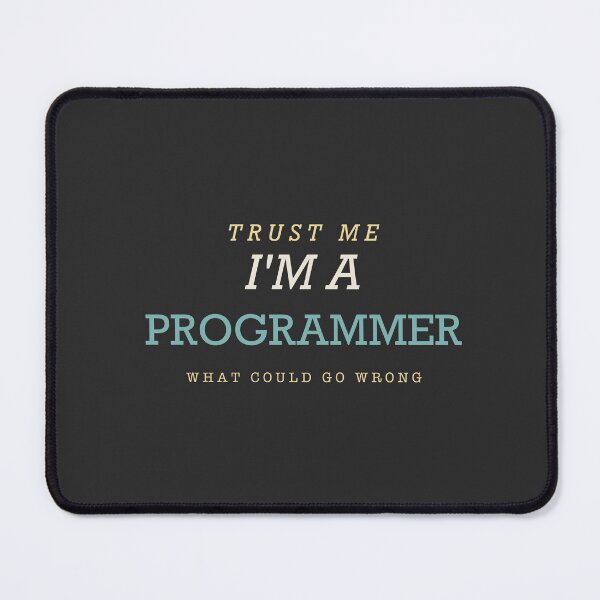 Item preview, Trust Me I'm A Programmer - Programmer designed and sold by RetroThreadWorks.
