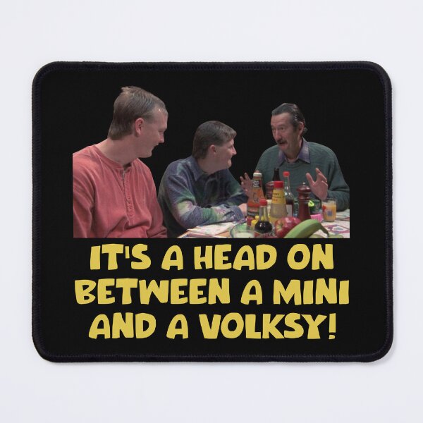 Item preview, Head on between a mini and a Volksy designed and sold by UNK-Fatigues.