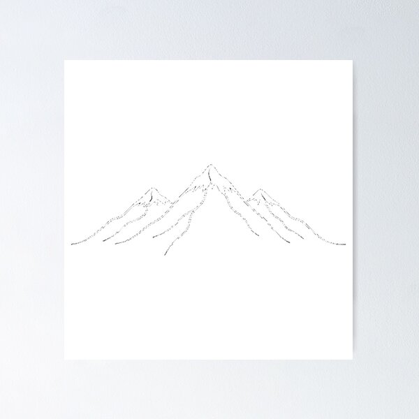 Item preview, Mountains Essential T-Shirt designed and sold by Model-Yoys.