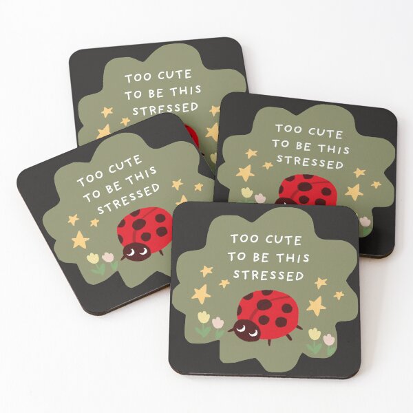 Item preview, Too Cute To Be this Stressed designed and sold by Strange Little Things.
