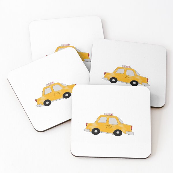 Item preview, Taxi Illustration designed and sold by alliejacobson.