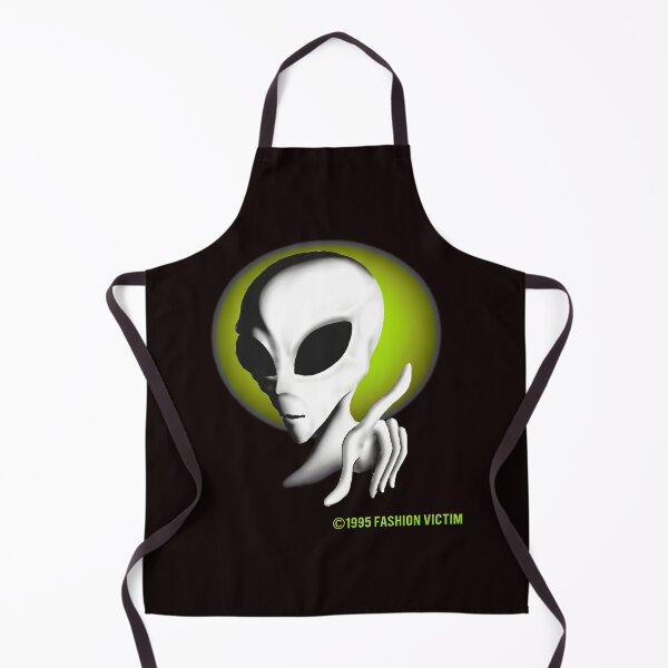 Item preview, Alien With Finger Extended 1995 Fashion Victim designed and sold by OddCanvasArt.