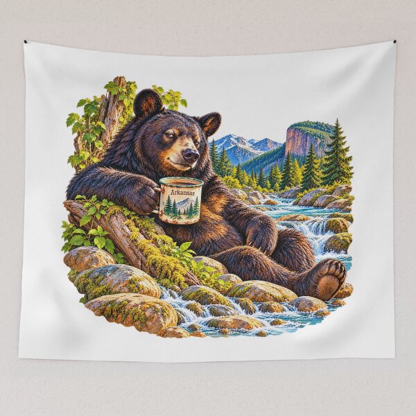 Item preview, Arkansas Black Bear With Sass designed and sold by Whimspired By Paxx.