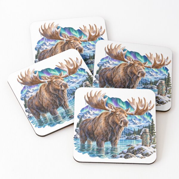 Item preview, Alaska Moose With Sass designed and sold by Whimspired By Paxx.