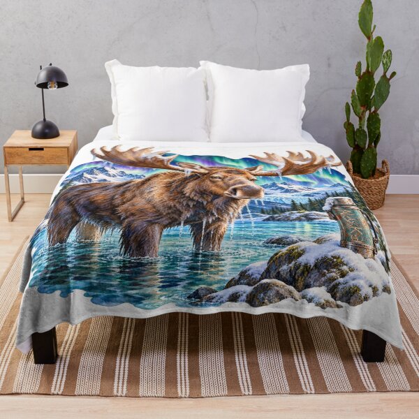 Item preview, Alaska Moose With Sass designed and sold by Whimspired By Paxx.