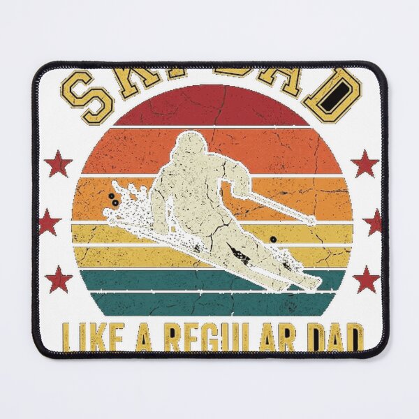 Item preview, Ski Dad Like A Regular Dad But Cooler - Vintage Retro Ski Dad Gift Classic T-Shirt designed and sold by josumitofc.